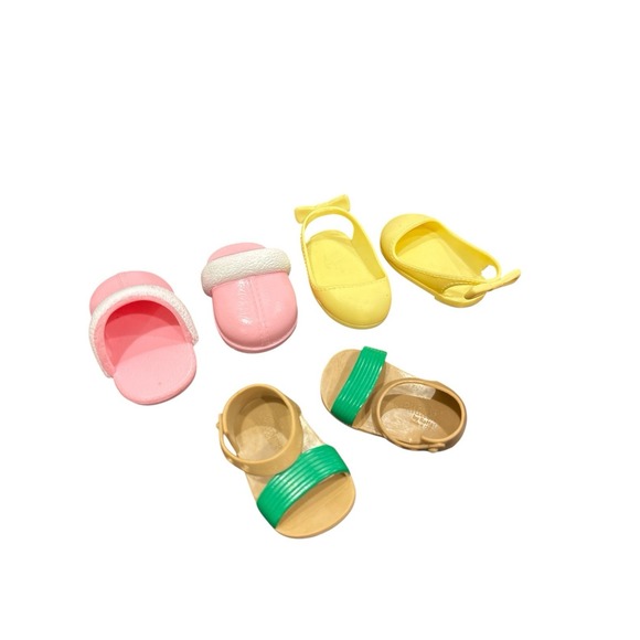 American Girl Dolls Shoes Boots 18 Inch Doll Shoes Our Generation Lot Of 14 - Picture 3 of 7